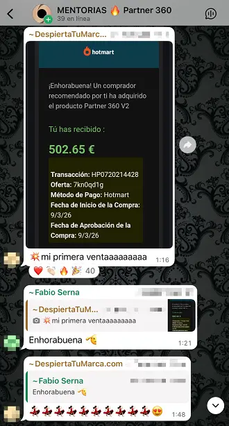 ventas de la comunidad partner 360 2